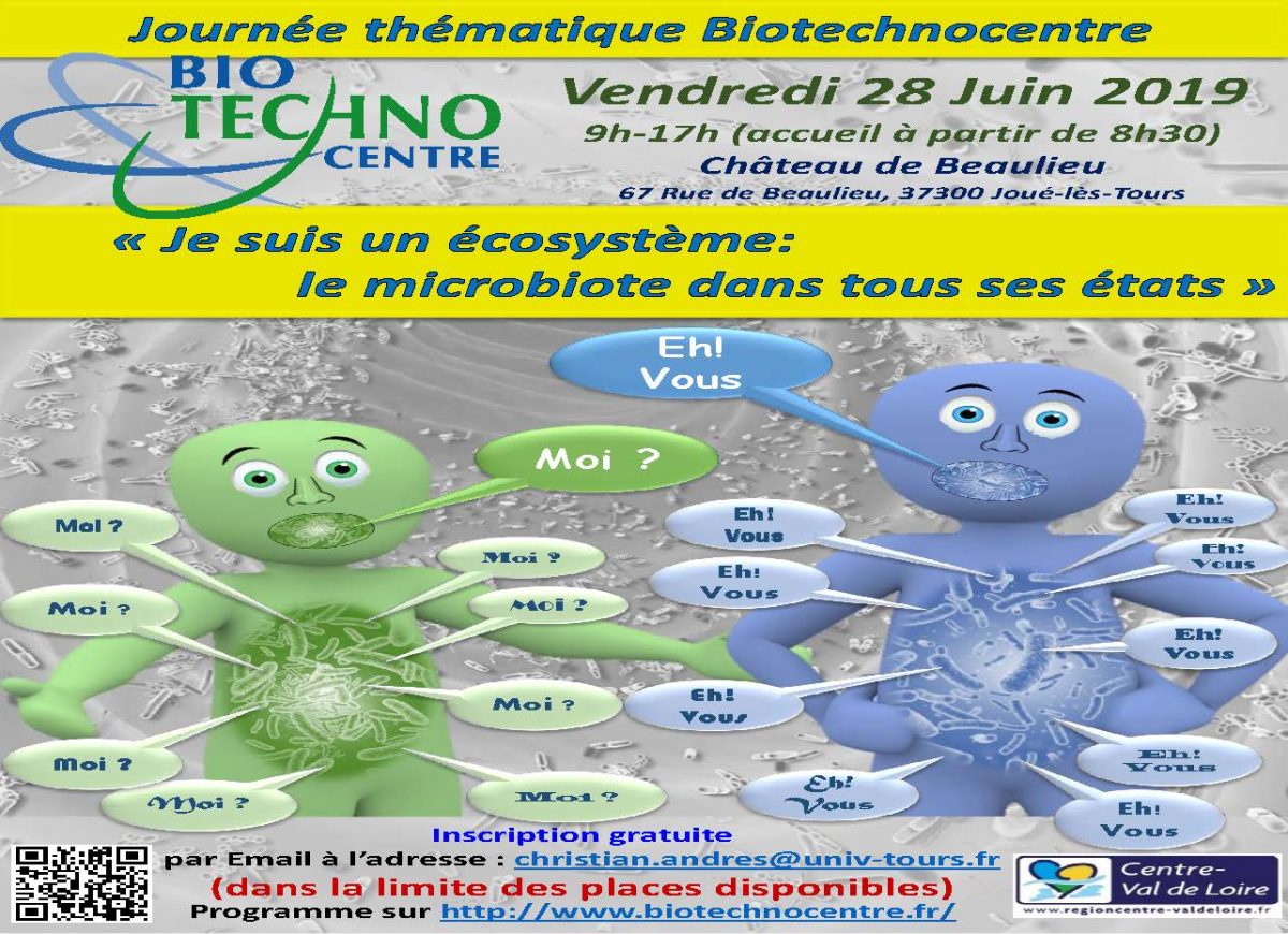 5th theme day Biotechnocentre – June 28, 2019 – Joué-lès-Tours