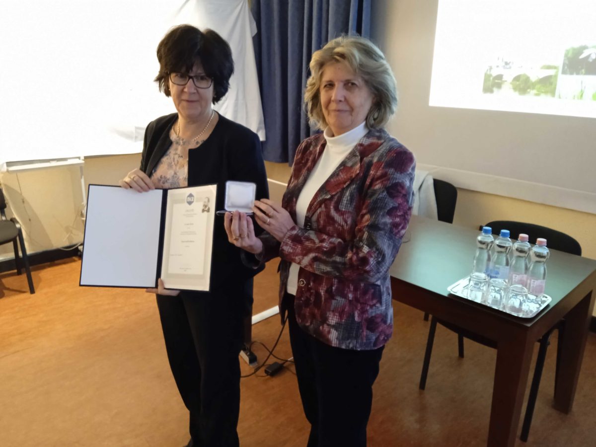Eva Jakab Toth a reçu le Prix « Rudolf Fabinyi » de la Société Chimique de Hongrie