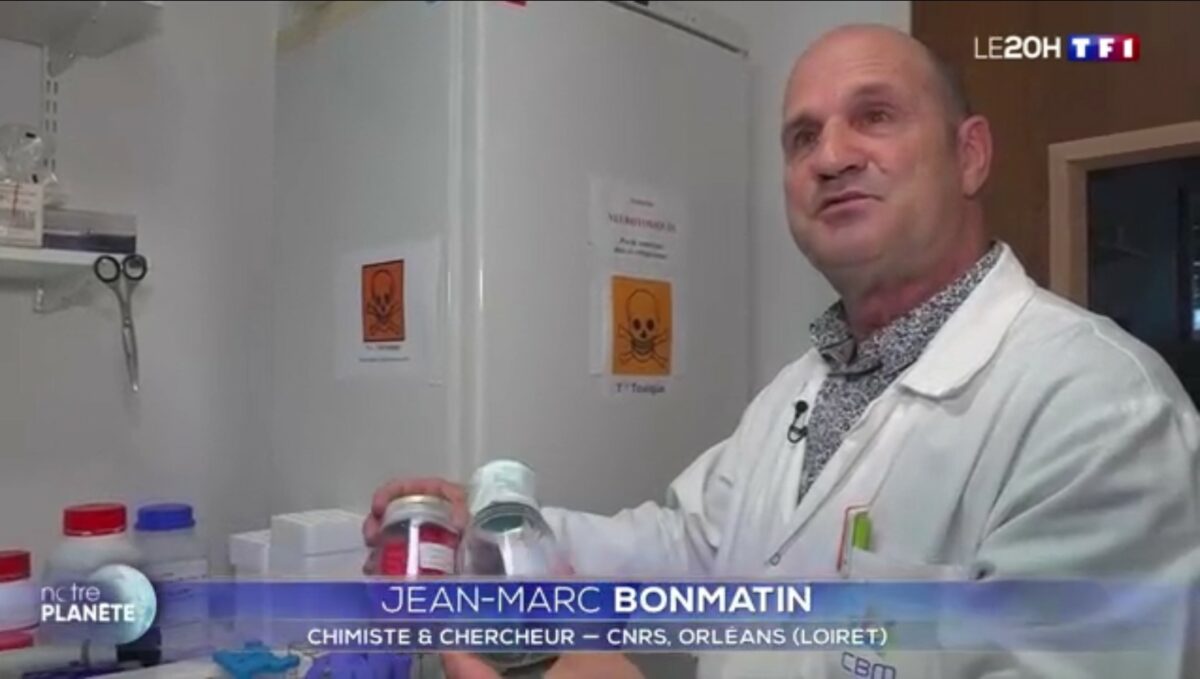 Reportage au journal télévisé de 20 heures sur TF1, intitulé «Abeilles, ils volent à leur secours».