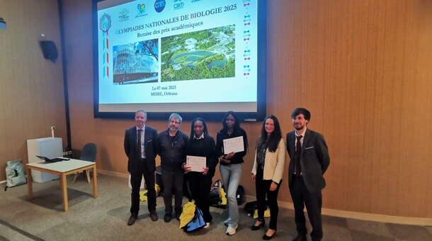 Remise des prix des Olympiades académiques de biologie