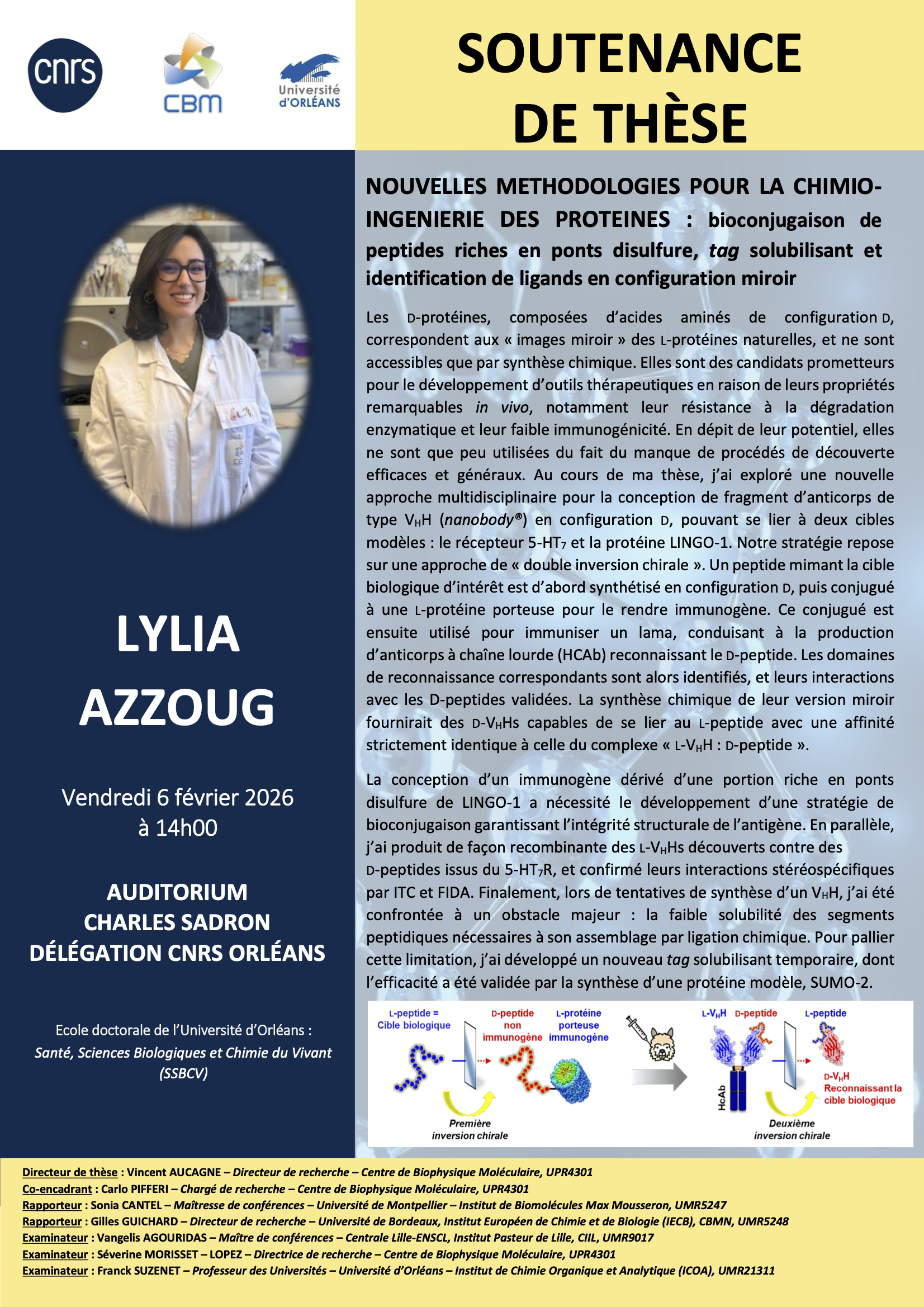 AFFICHE SOUTENANCE Lylia Azzoug