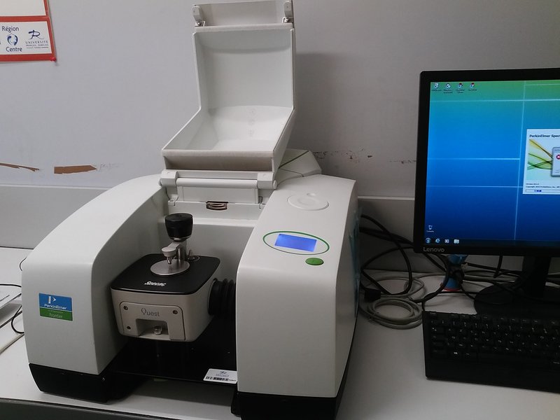 infrared spectrometer - Perkin Elmer Frontier FTIR