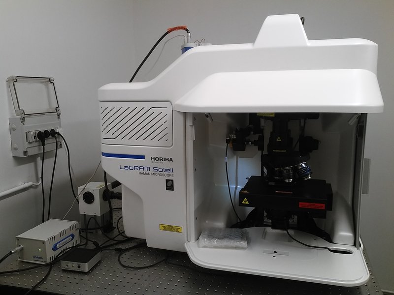 Confocal Raman microspectrometer - LabRAM Soleil