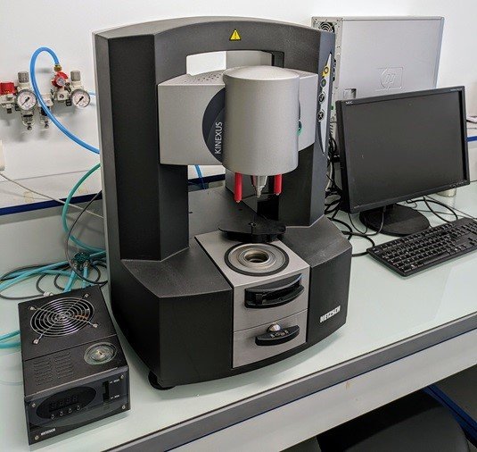 Diapo rheometer Kinexus pro+ - Netzsch