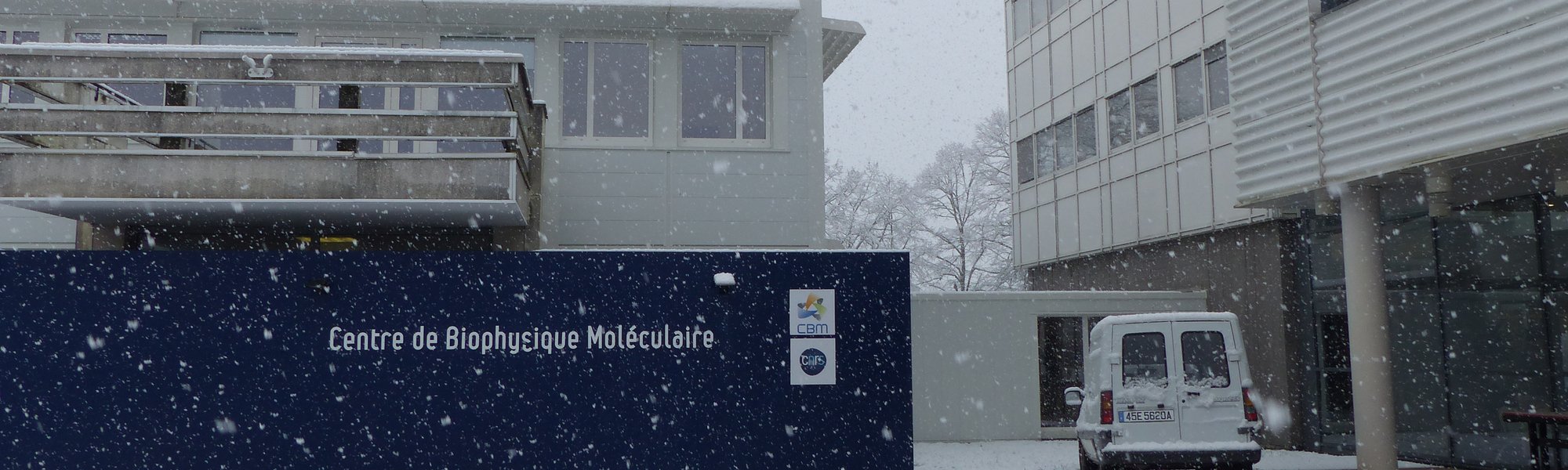 CBM building under heavy snow