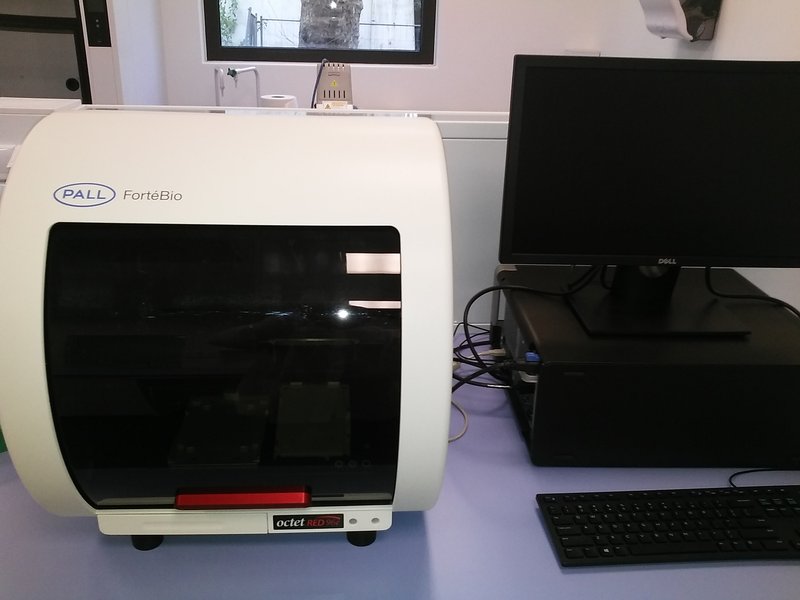 biolayer interferometer Octet RED96e (FortéBio)